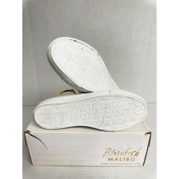 -1459 Blowfish Malibu Martina White-US 8.5 Womens Wide Width - Picture 4 of 5